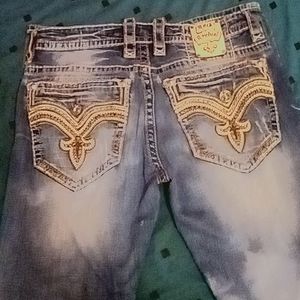 Rock Revival NWOT Remy Relaxed straight jeans